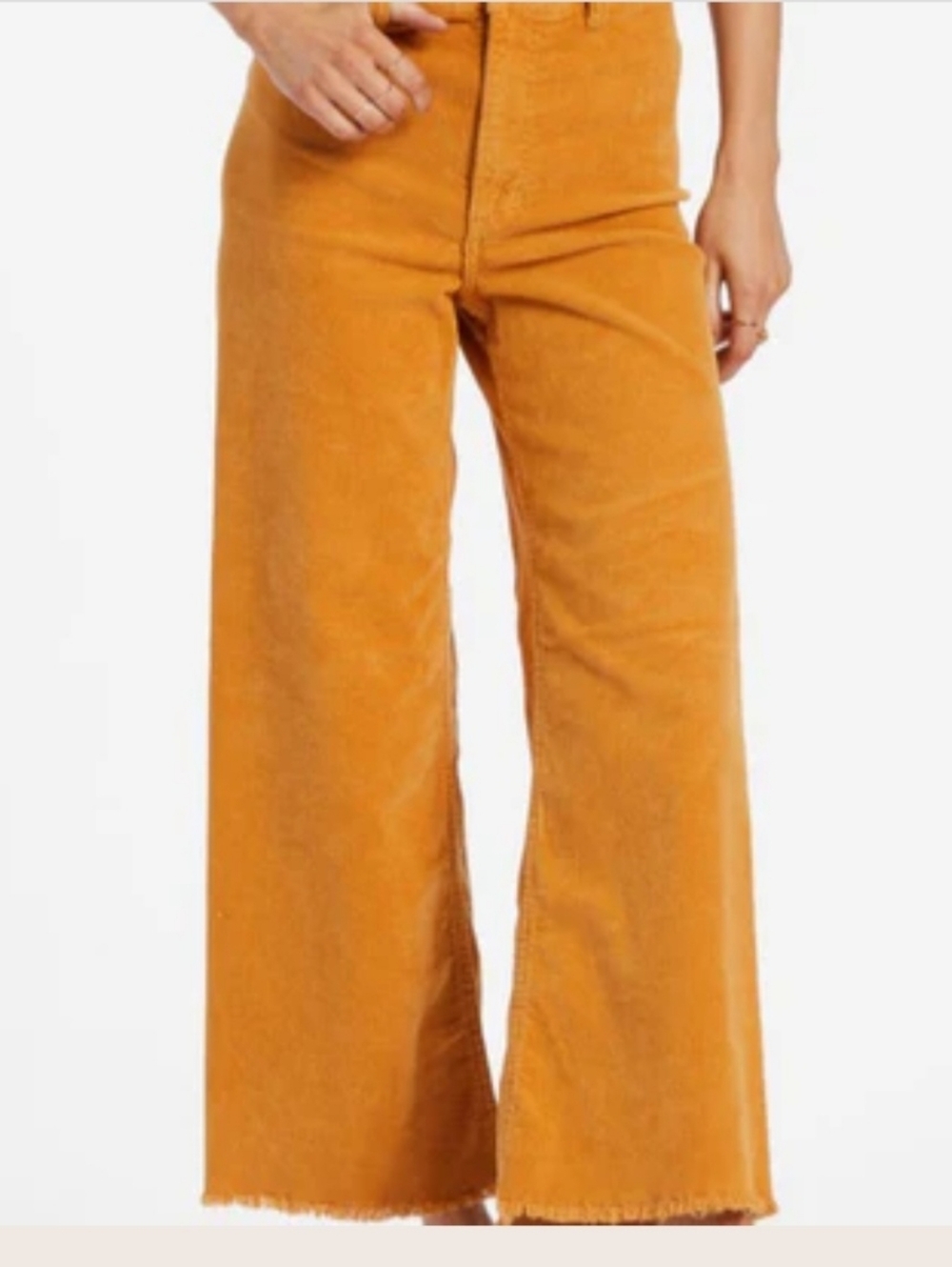 BillabongFree Fall Wide-Leg Corduroy Pants Size 31 - Picture 2 of 11